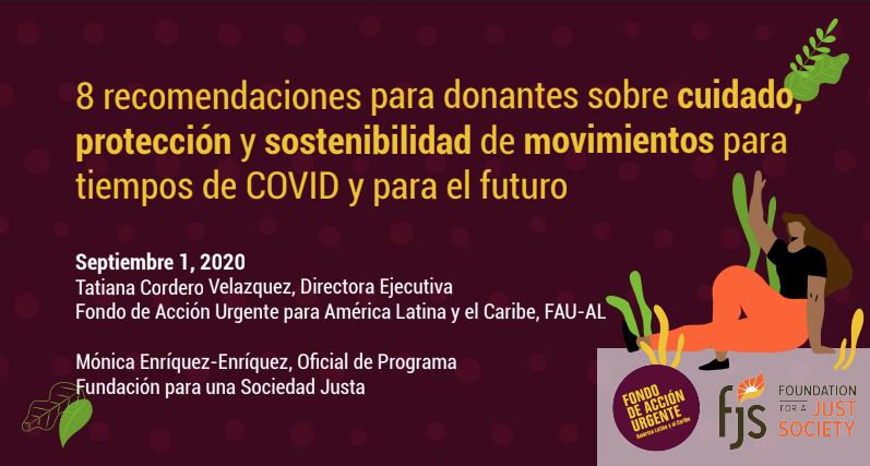 8 recomendaciones para donantes sobre cuidado, protección y sostenibilidad de movimientos.