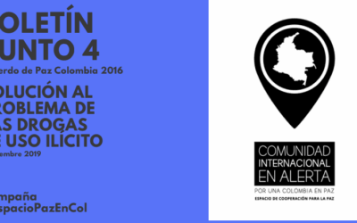 BOLETÍN PUNTO 4 Acuerdo de Paz Colombia 2016