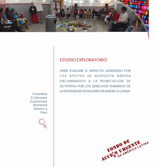 Sistematización sobre re-ubicación de activistas por los derechos humanos de la diversidad de mujeres en América Latina
